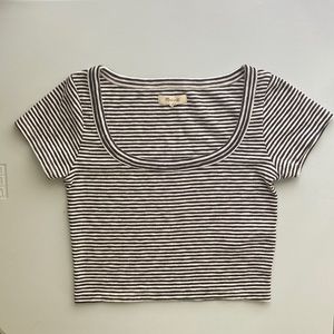 Madewell Crop Baby Tee